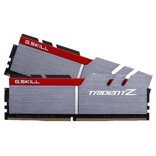 Оперативная память 32Gb DDR4 3600MHz G Skill Trident Z F4-3600C17D-32GTZSW 2x16Gb KIT 2180200₽