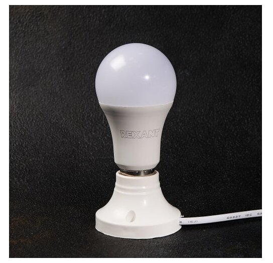 Лампочка светодиодная Груша A60, 15.5 Вт лампа E27, 4000 K нейтральное свечение, 3 штуки - фотография № 6