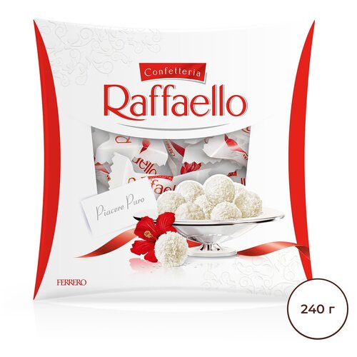 фото Набор конфет raffaello миндаль и кокос, 240 г