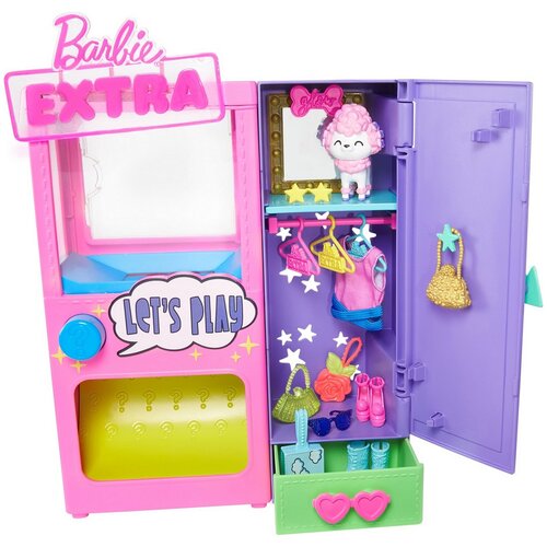 Barbie Экстра Вендинговый аппарат, HFG75 розовый игровой набор barbie экстра вендинговый аппарат hfg75