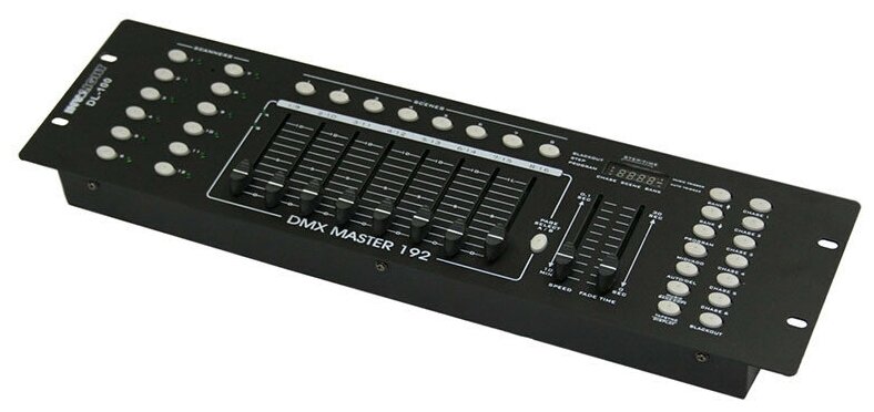 DMX 512 консоль (контроллер световой пульт) модель dmx 192 controller