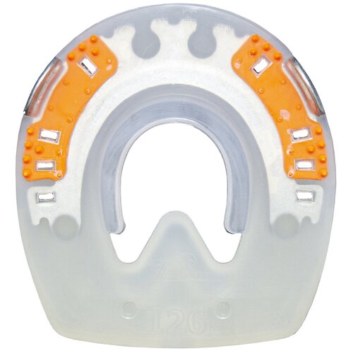 Подкова пластиковая круглая Duplo Standard Clipped 118 мм (пара)