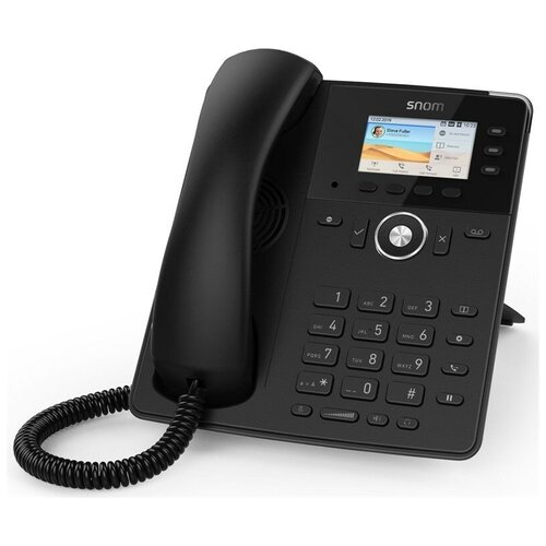 Стационарный IP-телефон Snom D717 чёрный