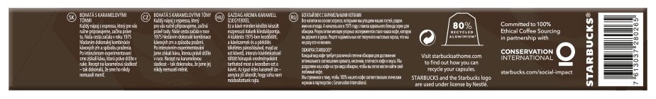 Кофе в капсулах STARBUCKS Espresso Roast Nespresso, 10кап/уп ,2 уп. - фотография № 4