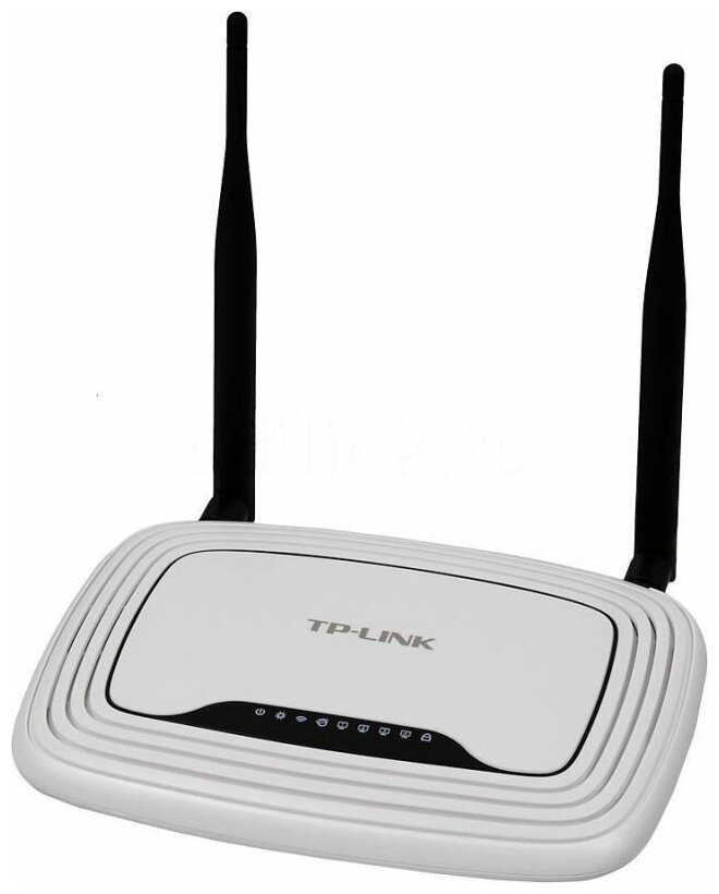 Роутер беспроводной TP-Link TL-WR841N N300 10100BASE-TX белый - фотография № 2