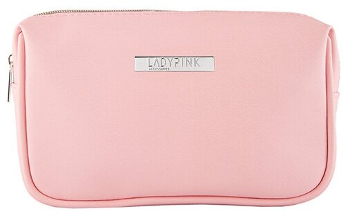 Косметичка LADY PINK BASIC Must Have прямоугольная, розовая