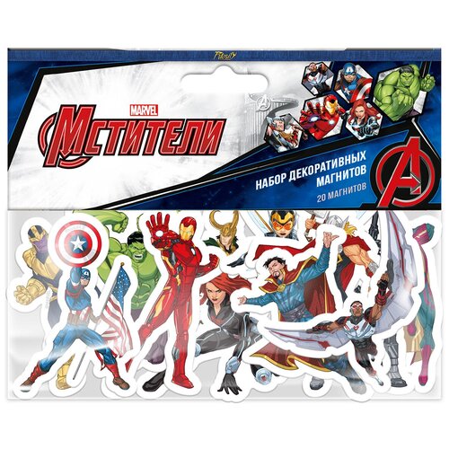 Набор магнитов Мстители 1 / The Avengers 1 20-Pack (20 шт.)