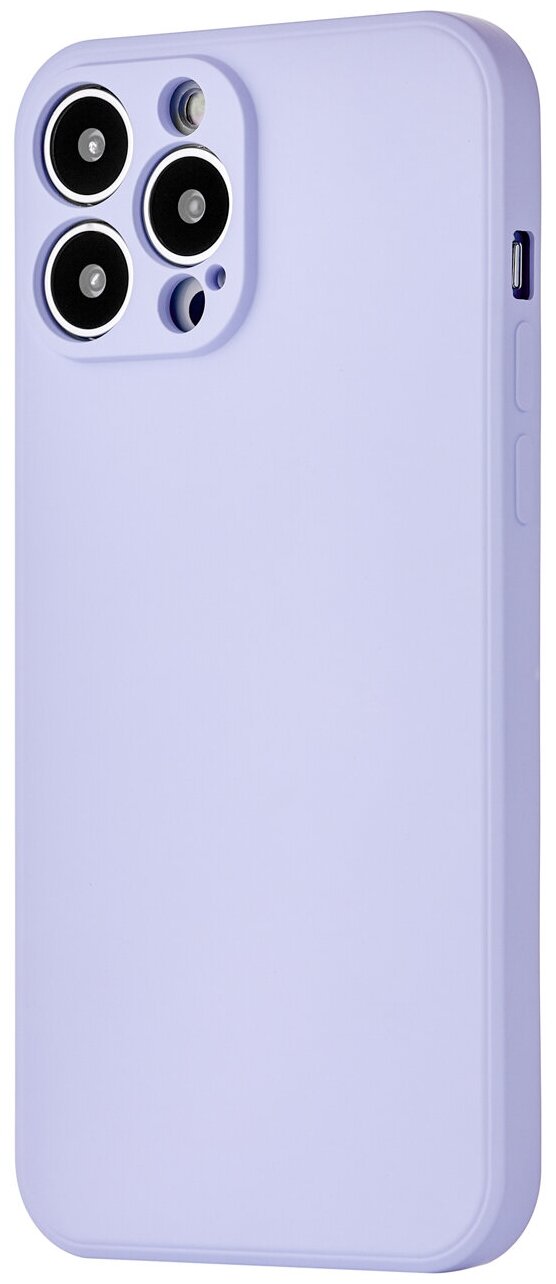 Чехол uBear Touch case для iPhone 13 Pro Max силикон soft touch фиолетовый