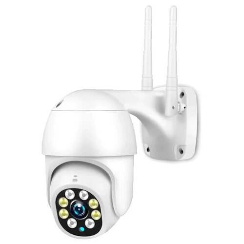 Уличная беспроводная поворотная камера Wi-Fi IP 2 MP 1080p с блоком питания мобильное приложение iOS Android 329000₽