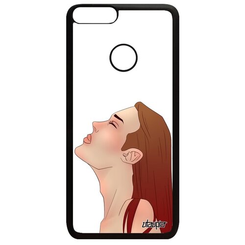 фото Противоударный чехол для телефона // huawei p smart 2018 // "надежда" дизайн ожидание, utaupia, белый