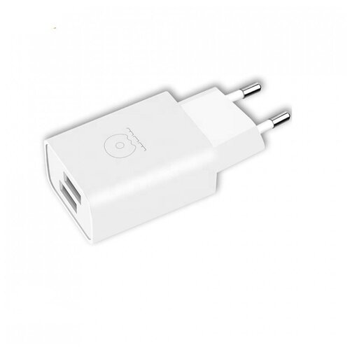 Блок для зарядки WUW-C121, 2USB 2.4A белый
