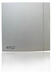 Вытяжной вентилятор Soler & Palau SILENT-100 CZ SWAROVSKI DESIGN, silver 8 Вт