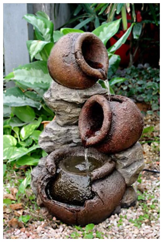 Садовый фонтан фонтан декоративный для дома 'Горный Каскад' Фонтан для дачи и сада