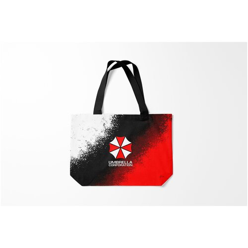 фото Сумка-шоппер / 46х35 см / геймерам / resident evil umbrella corp burnettie