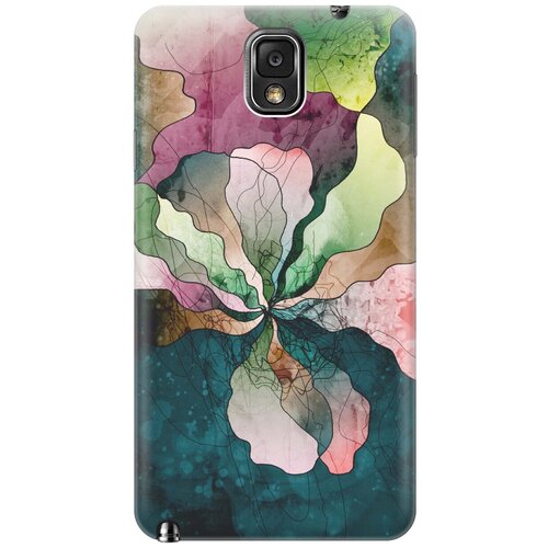 фото Силиконовый чехол на samsung galaxy note 3 / самсунг ноут 3 с принтом "прекрасные цвета" gosso