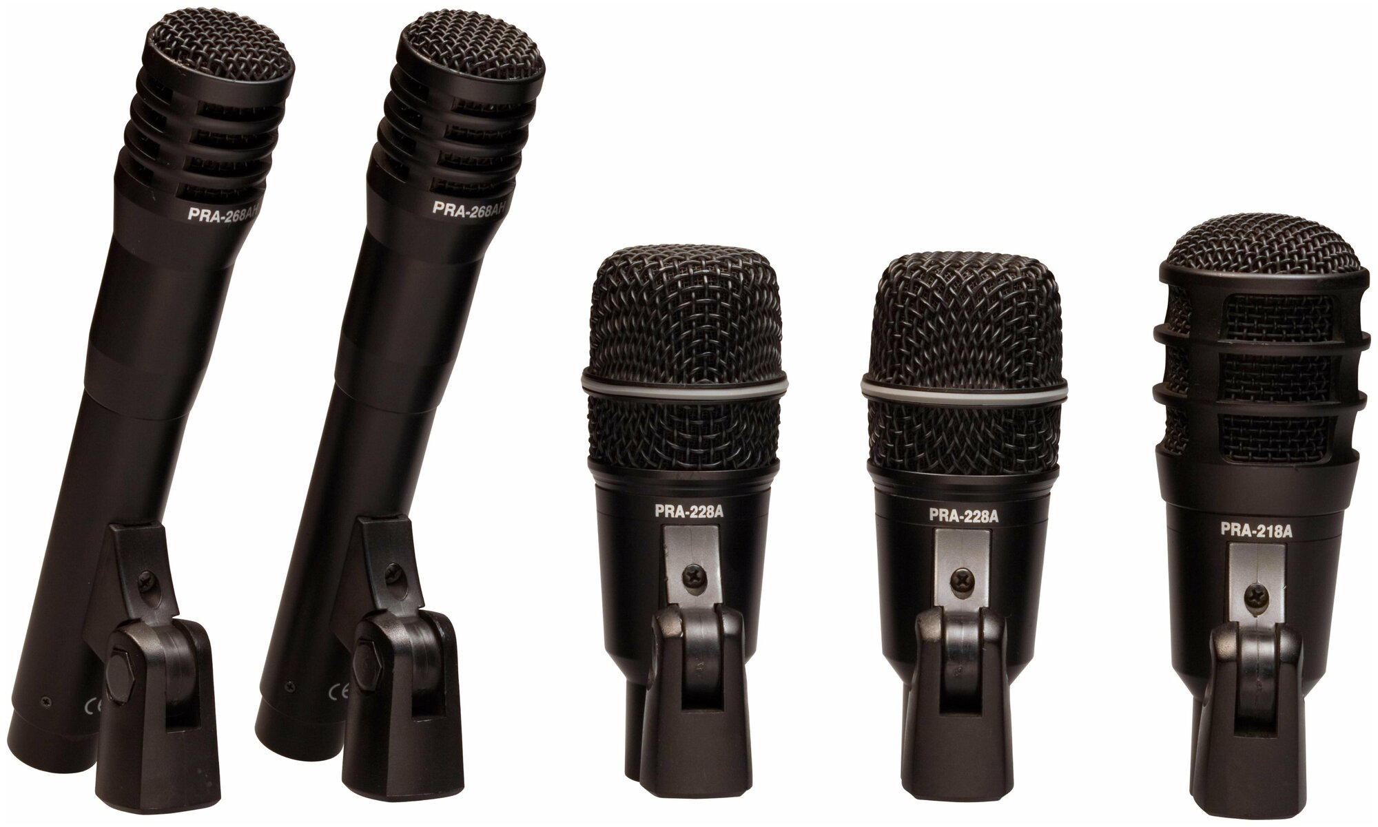 Набор из пяти барабанных микрофонов Superlux DRKA3C2