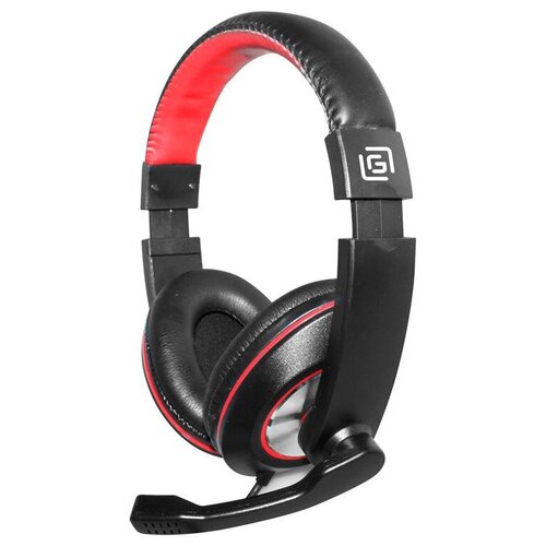 Гарнитура для ПК Oklick HS-L390G DRAGON черный/красный 1.8м (JD-728S)