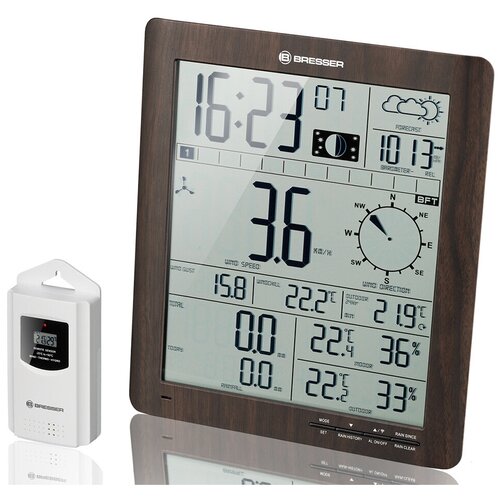 Метеостанция Bresser ClimaTemp XXL в корпусе под дерево 1499000₽