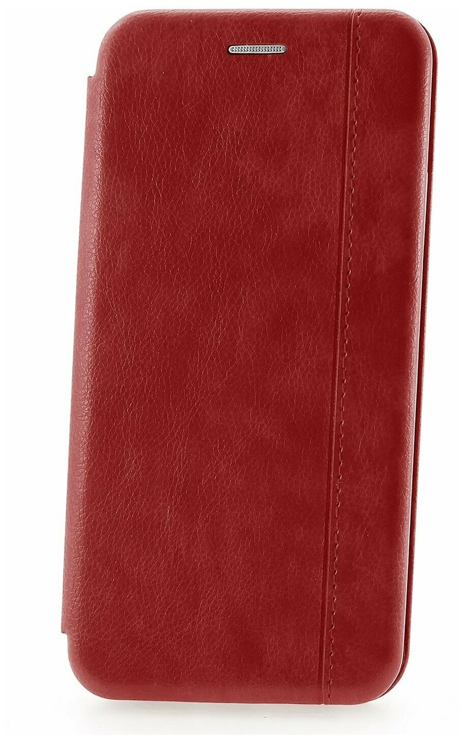 Чехол книжка Samsung M51 Derbi Open Book-1 красный, противоударный откидной чехол портмоне с подставкой, кейс с защитой экрана и отделением для карт