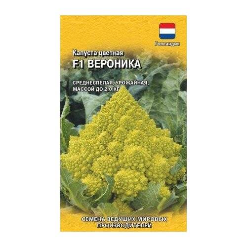 капуста цветная вероника f1 5шт ср гавриш голландия н21 10 ед товара Семена. Капуста цветная Вероника F1, Голландия (5 штук)