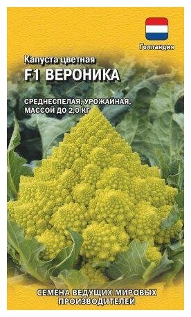 Семена. Капуста цветная "Вероника F1" Голландия (5 штук)