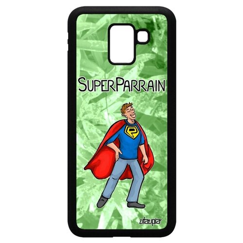 фото Модный чехол на телефон // samsung galaxy j6 2018 // "суперкрестный" комичный семья, utaupia, светло-зеленый