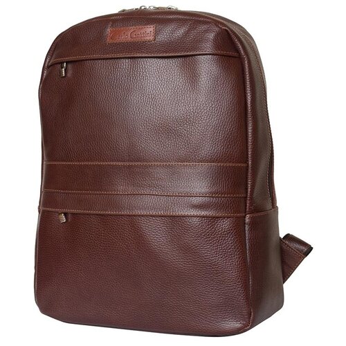 фото Кожаный рюкзак, темно-терракотовый carlo gattini 3020-94