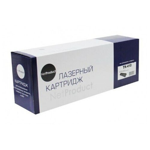 Тонер-картридж NetProduct (N-TK-410) для Kyocera KM-1620/1650/2020/2035/2050, 15K