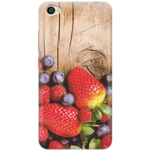 фото Gosso ультратонкий силиконовый чехол-накладка для xiaomi redmi note 5a с принтом "дерево фруктов"