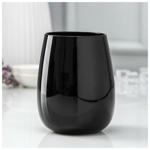 Стакан «Блэкаут», 500 мл, 9×11 см, цвет чёрный