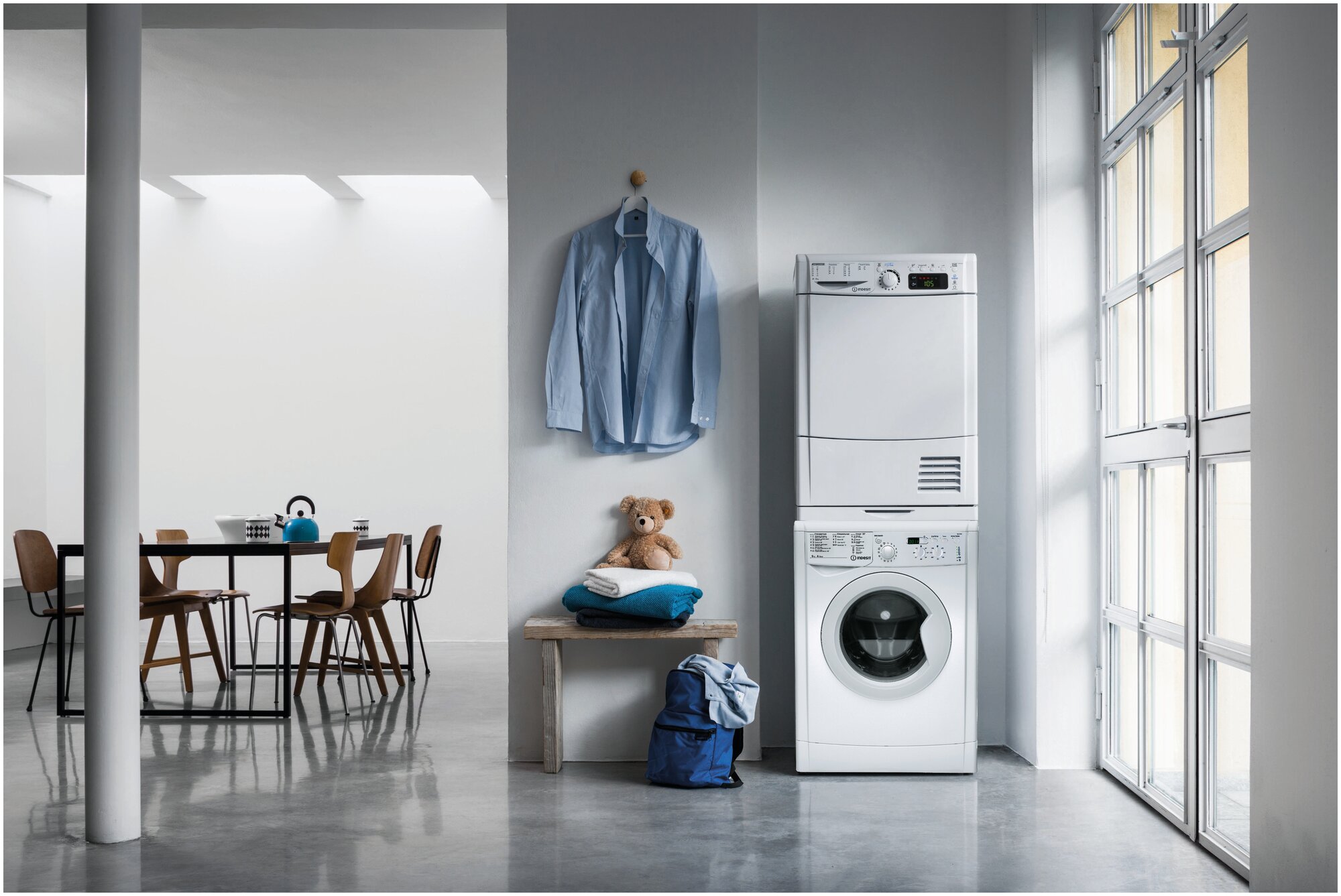 Стиральная машина Узкая Indesit - фото №8