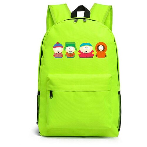 Рюкзак Стэн, Кайл, Эрик и Кенни (South Park) зеленый №5 рюкзак стэн кайл эрик и кенни south park голубой 5
