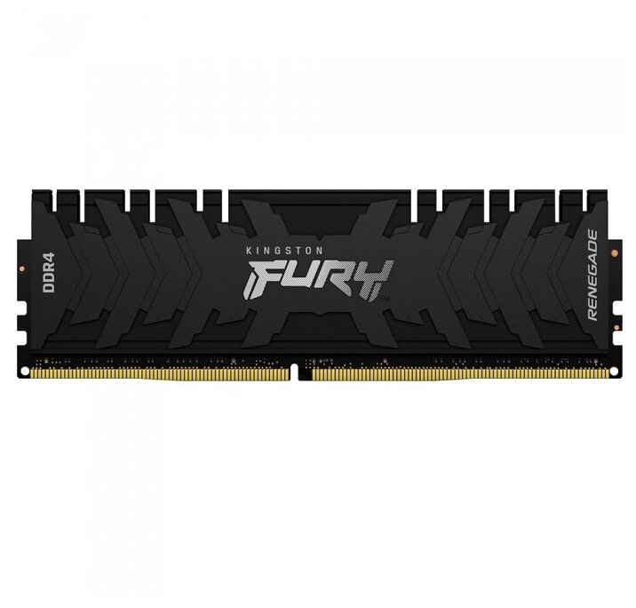 Модуль памяти DIMM 16Gb DDR4 PC25600 3200MHz Kingston Fury Renegade Black KF432C16RB116