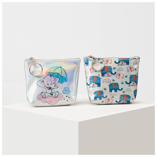 фото Кошелёк на молнии, цвет микс noname