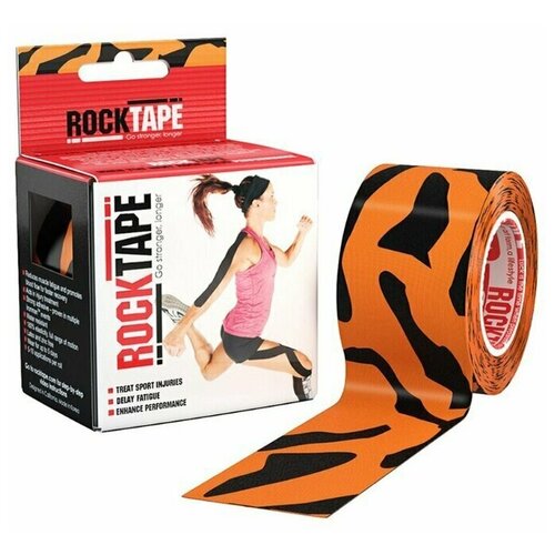 Кинезиотейп Rocktape 5 см х 5 м, Tiger