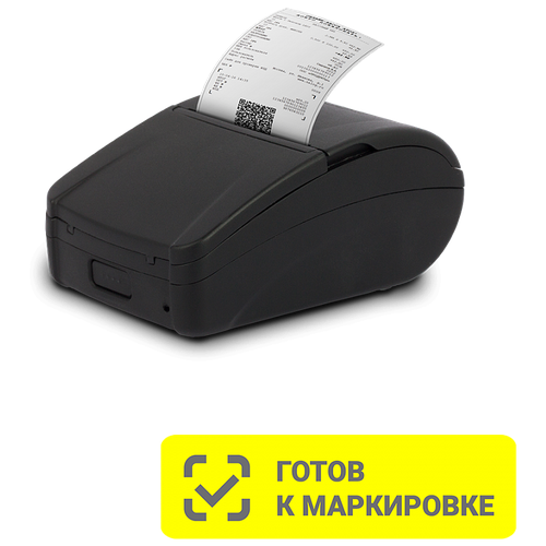 ККТ АТОЛ 1Ф. Черный. с ФН 1.2 36 мес. USB. БП. 5.0