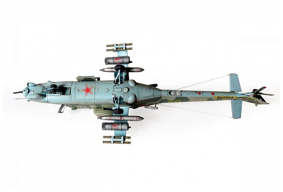 Советский ударный вертолет Ми-24 В/ВП "Крокодил" (7293) - фото №10