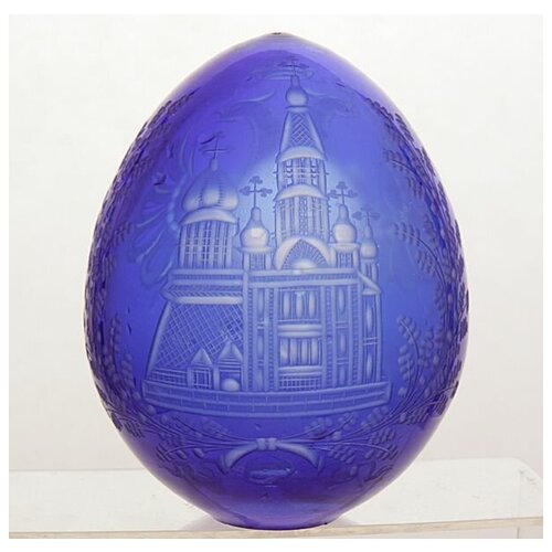 Пасхальное яйцо Спас на крови 9 см