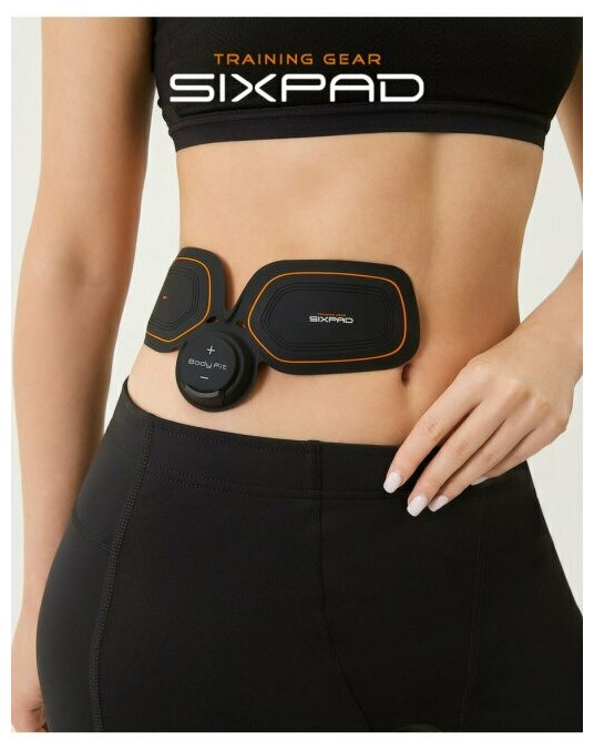 Электромагнитный стимулятор для мышц рук, ног, бокового пресса SIXPAD BODY FIT 2 /SIXPAD BODY FIT 2 electromagnetic muscle stimulator, Япония