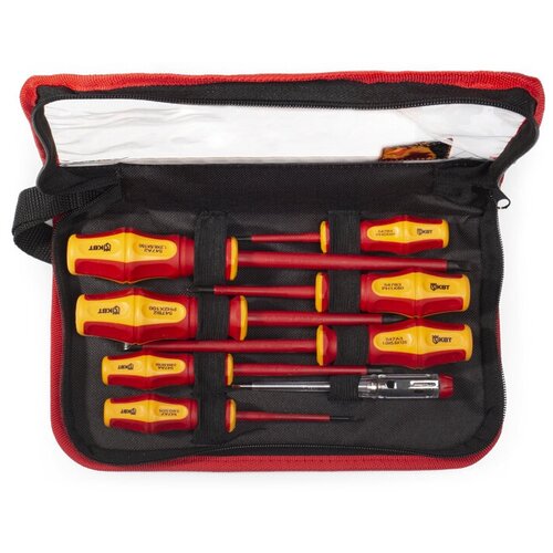 Набор диэлектрического отверток Профи НИО-08 код 78619 КВТ 5шт в упак 11400₽