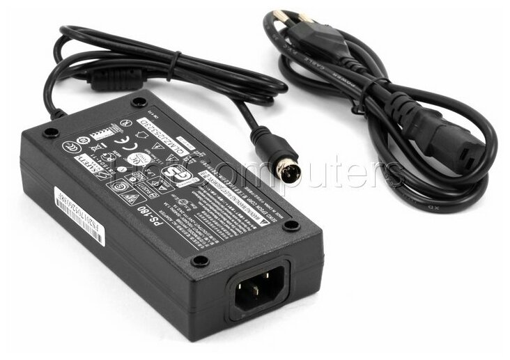 Блок питания для принтера Epson TM-T88 (M159A) 2A, 24V, 48W, разъем круглый с тремя ножками