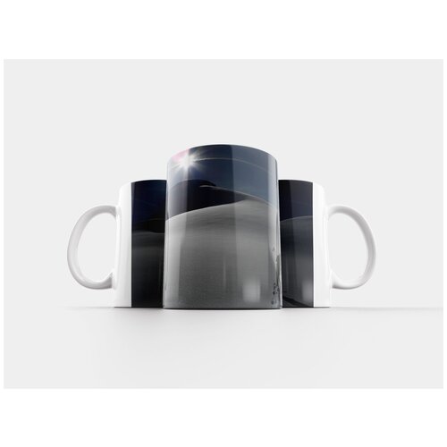 фото Кружка "зима, зимний пейзаж, глубокий снег" 320 мл lotsprints