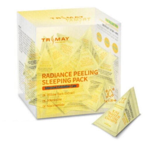 фото Отшелушивающая ночная маска trimay radiance peeling sleeping pack