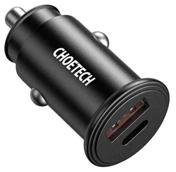 Автомобильное зарядное устройство Choetech 30 Вт 2 x USB(TC0006)