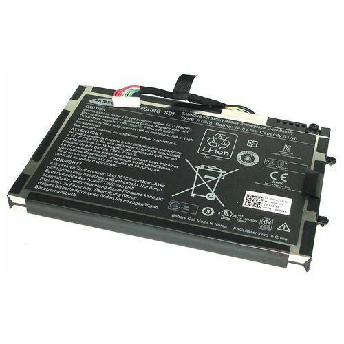 Аккумуляторная батарея для ноутбука Dell Alienware M11X 14.8V 63Wh PT6V8