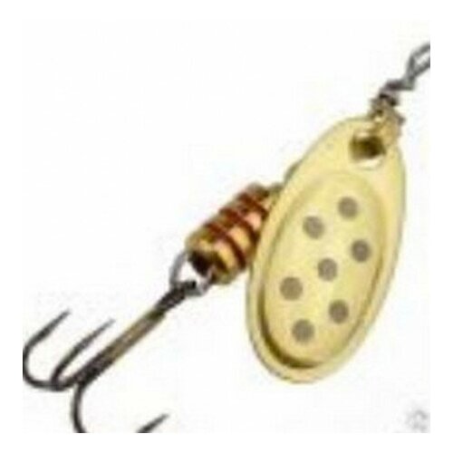 Mosca Блесна вращающаяся вертушка MOSCA SPANTO 9грGold Black Spot 155₽