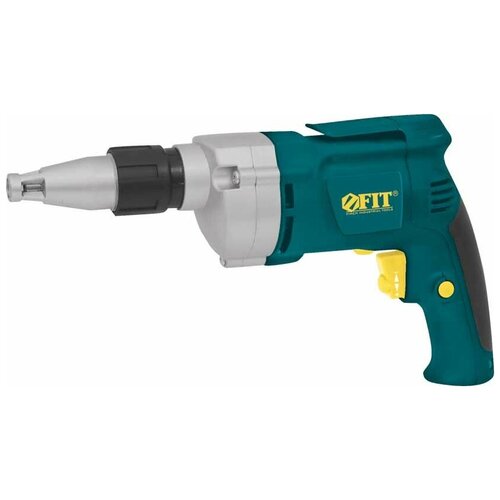 Шуруповерт эл 450 Вт 0-3000 обмин ограничитель глубины завинчивания 15 Нм рез накл коробка FIT 80013 456000₽