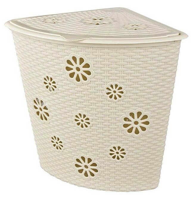 фото Корзина для белья Плетенка угловая М2029 Альтернатива