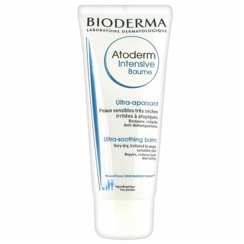 Биодерма атодерм бальзам интенсив 200 мл, Bioderma atoderm intensive baume 200 ml