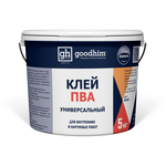 Клей ПВА универсальный GOODHIM, 5 кг 70569 - изображение